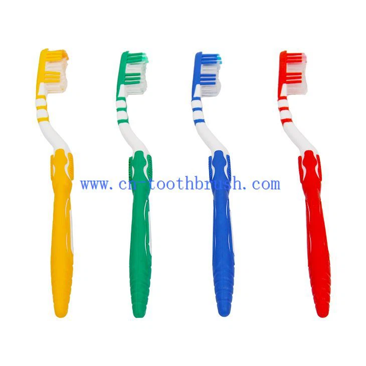 The Side Of Extra Hard Toothbrush With Flexible Handle